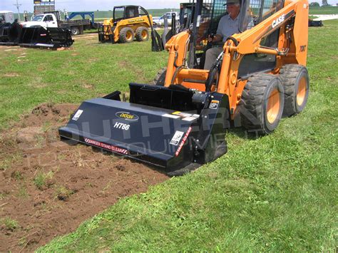 driveway tiller for skid steer|hydraulic tiller for skid steer.